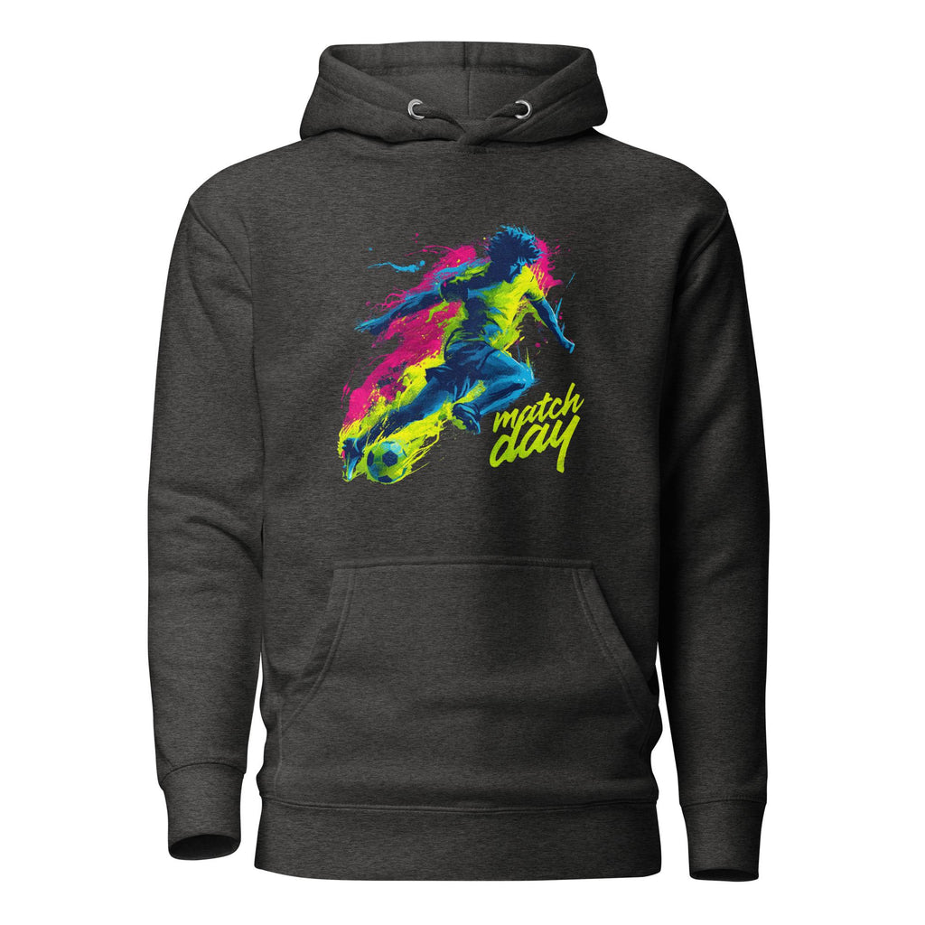 Unisex Soccer Graphic Hoodie: "Match Day" Streetwear Apparel