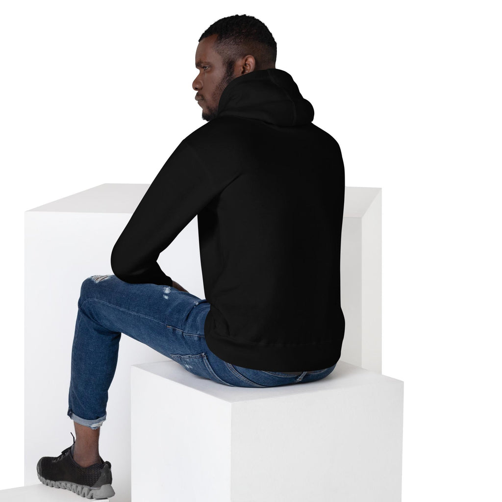 Streetwear Hoodie: Abstract Graphic Print, Pouch Pocket, 3-Panel Hood