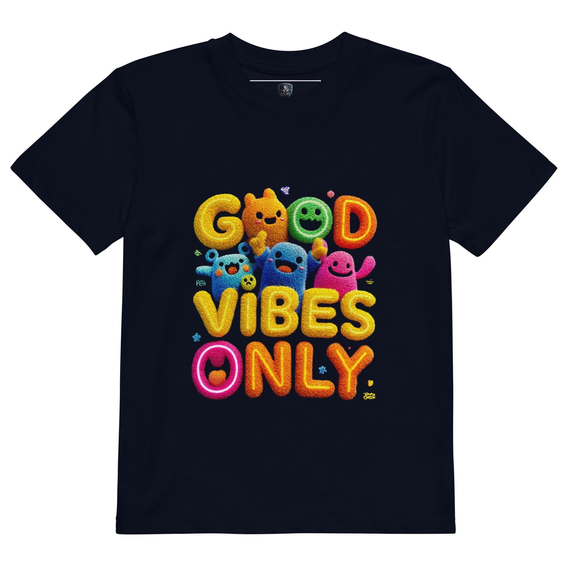 Good vibe cotton kids t-shirt