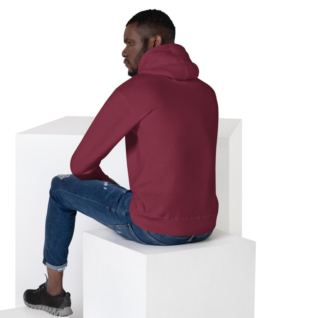 Streetwear Hoodie: Abstract Graphic Print, Pouch Pocket, 3-Panel Hood